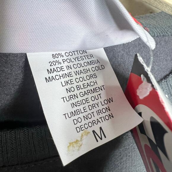 Chase Authentics Tony Stewart Sweatshirt Unisex Medium Gray Nascar Racing #20 - Picture 4 of 7